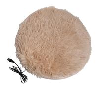 Opatiny Couverture chauffante USB pour chats et chiens, 28 ℃ température constante tapis chauffant avec tissu en peluche, cuir imperméable, protection contre la surchauffe, 40 cm