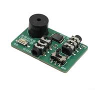 Opatiny CW Trainer et Keyer pour la pratique du code Morse, contrôleur de clé automatique portable avec indicateur de rythme LED, compatible avec les touches manuelles et électriques, vert