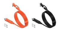 Opatiny DC8020 Câble de chargeur de voiture 2 m 14 AWG avec double fusible 15 A compatible avec les appareils 12 V-24 V