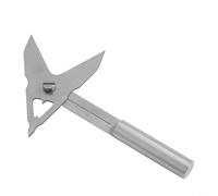 Opatiny Détecteur de centre de barre ronde pour fraiseuse de forage en acier inoxydable 304, dispositif de centrage de la fraiseuse, séparateur de barre ronde de 10 à 120 mm (niveau)