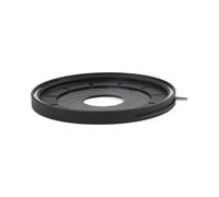 Opatiny Diaphragme mécanique d'ouverture d'iris réglable de 4 à 50 mm, lentille de contrôle de la lumière variable à 11 lames, accessoire de lentille de contrôle de la lumière, noir