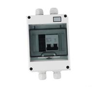 Opatiny Disjoncteur solaire 1000 V CC - 2 pôles - IP65 - Courbe C - Courant nominal de 6 A à 125 A