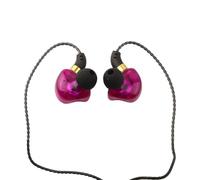 Opatiny Écouteurs intra-auriculaires filaires avec microphone, basses améliorées pour le sport et les jeux, prise audio 3,5 mm, noir/bleu/violet