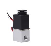 Opatiny Électrovanne 24 V DC 0,3 cm 2 voies NC Corps en aluminium à action directe Vanne de commande pneumatique