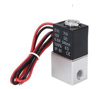 Opatiny Electrovanne en laiton 1/4" NPT 12 V DC 6,5 W pour purificateurs d'eau et systèmes d'air, normalement fermée