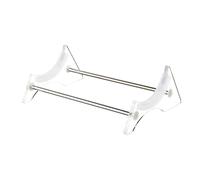 Opatiny Élégant support de haut-parleur en acrylique pour JBL Flip 4/5/6, noir ou transparent, 38,1 x 15,2 x 8,9 cm, robuste pour une meilleure qualité sonore et stabilité