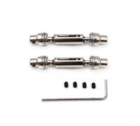 Opatiny Ensemble d'arbre d'entraînement en métal pour camion RC WPL B14 B24 C14 Échelle 1/16 - Pièces de mise à niveau d'essieu CVD en acier pour Rock Crawler