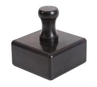 Opatiny Ensemble d'outils de brunissoir en bois pour le bricolage du cuir, comprend une polisseuse à tête ronde, une polisseuse à bords fins et rainurés, et un cube de polissage côté chair