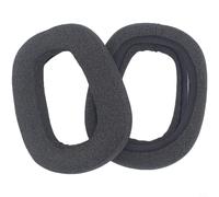 Opatiny Éponge douce pour coussinets de rechange pour écouteurs Logitech Vibe 100, coussinets confortables et respirants, gris (noir)