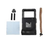 Opatiny Étui étanche pour téléphone portable avec écrou 1/4, indice IP68 pour une profondeur de 15 m, TPE + PC + verre + construction en alliage de zinc, toucher sous-marin pour la plongée avec tuba