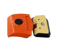 Opatiny Filtre à air en plastique et couvercle, remplacement pour tronçonneuse MS194T MS193T, système d'admission d'air complet avec tous les accessoires, couvercle de filtre facile à installer