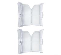 Opatiny Filtre à peluches pliable pour Bosch Siemens 752387 compatible iQ500 iQ700 iSensoric Extra Class Series 4 6 800 modèles Blanc