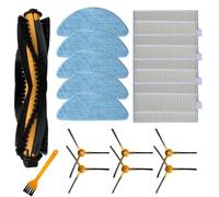 Opatiny Filtre de rechange compatible avec aspirateur robot Cecotec Conga 7490 Immortal et 8290 Immortal, plastique haute résistance et papier filtre, facile à installer, piège la poussière