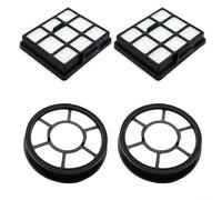 Opatiny Filtres HEPA de rechange lavables pour aspirateurs cylindriques sans sac Basics modèles 16H-71EU4 et VCM43B16H, lot de 1 ou 2 pièces (2 ensembles)