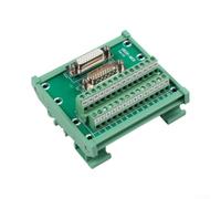 Opatiny FR4 PCB D-Sub pour carte de dérivation 26 broches DIN Mount FR4 PCB | Connecteurs mâles et femelles, 26 broches D-Sub, sans danger pour la distribution d'énergie, empêche les dommages causés par
