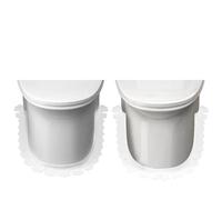 Opatiny Gap Ruban d'étanchéité pour bords de toilettes et éviers, bande en PVC imperméable, rouleau de 1,5 m, surface lisse pour un nettoyage facile, sans résidus d'adhérence