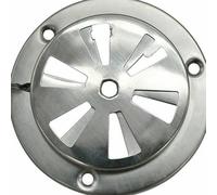 Opatiny Grille d'aération de rechange pour grille d'aération de barbecue, grille d'aération de poêle, grille d'aération de cuisine en acier inoxydable pour cuisine extérieure, 9,5 x 9,5 x 3 cm