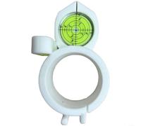 Opatiny Guide de perçage de trou pour décoration murale et pipeline, outil de nivellement de perceuse électrique réglable, assistant d'angle précis pour l'amélioration de la maison, plastique, 10,2 x