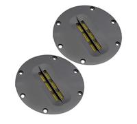 Opatiny Haut-parleur tweeter ruban en aluminium 10,2 cm 8 Ohm pour home cinéma, large gamme de fréquences 1,5 K-40 K Hz, puissance maximale 30 W