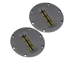 Opatiny Haut-parleur tweeter ruban en aluminium 10,2 cm 8 Ohm pour home cinéma, large gamme de fréquences 1,5 K-40 K Hz, puissance maximale 30 W