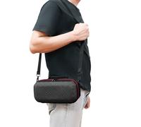 Opatiny Housse de protection rigide pour JBL Charge 6 et Marshall Middleton 2 - Housse de protection antichoc avec bandoulière - Noir