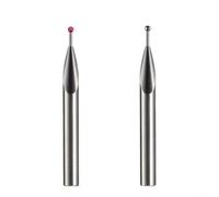 Opatiny Insert de sonde à pointe sphérique avec bille en carbure de 1 à 4 mm compatible avec Mahr Fowler Trimos pour mesure d'inspection du travail des métaux (boule de 1 mm)