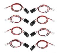 Opatiny Interrupteur photoélectrique infrarouge avec module de comptage LED de 3 mm, 4 paires, distance de détection de 25 cm, DC 5 V pour automatisation et détection d'obstacles (avec bornes)
