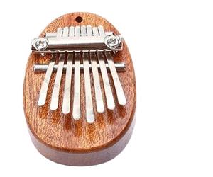 Opatiny Kalimba Mini boîte à musique à 8 touches en bois, lecteur de pouce compact pour enfants et adultes, cadeau idéal pour les fans de Totoro Spirited Away