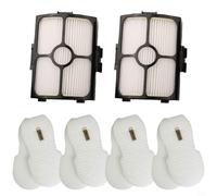 Opatiny Kit d'accessoires de rechange pour aspirateur Shark HZ4000 HZ4002 HZ4001AMZ HZ3002 HZ3000 Powerdetect Ultra-Light Filaire Set d'accessoires 4 mousses + 2 HEPA