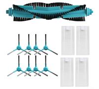 Opatiny Kit d'accessoires pour robot Cecotec pour Conga 1690/1890/2290/2690, 4 filtres, 1 brosse rouleau, 8 brosses latérales