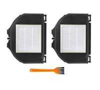 Opatiny Kit de filtre de rechange avec brosse de nettoyage pour robot Shark RV2310AE/AV2310 Matrix Robot Aspirateur, comprend 2 filtres haute efficacité et design facile à installer