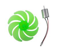 Opatiny Kit de générateur de vent pour une utilisation éducative, rotation à 360 degrés, modèle d'éolienne à monter soi-même, avec LED de génération d'énergie, plastique + métal outil d'apprentissage