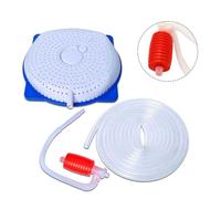 Opatiny Kit de pompe à siphon non électrique pour piscine hors sol avec tuyau de vidange, à utiliser pour solution d'évacuation de l'eau