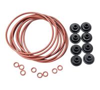 Opatiny Kit de réparation de joint torique en silicone pour machines à café J5 et J9, pièces de rechange pour échangeur de chaleur, 1,65 x 0,6 cm, 1,05 x 0,79 cm, lot de 24 pièces