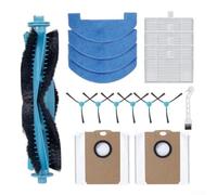 Opatiny Kit de sacs à poussière avec brosse latérale principale pour MS1 MAX/Ultenic D10/Q8 Max/Q8/Lubluelu L15/Trouver E10