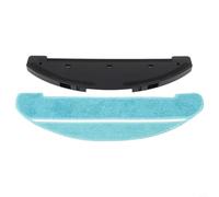 Opatiny Kit de support pour aspirateur robot Imou L11 S9, comprend un support en plastique et un tampon en microfibre pour Vxvc11 Vxvc12 Vxvc13 Vxvc14 (Noir)