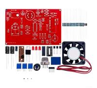 Opatiny Kit électronique DIY pour ventilateur d'échappement et circuit d'alarme de gaz nocif avec capteur MQ2 et LM324 IC, carte PCB rouge