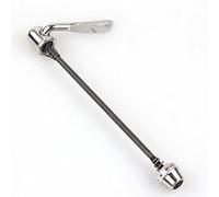 Opatiny Levier à brochette à dégagement rapide en acier inoxydable pour vélo d'entraînement 17 cm de long