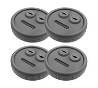 Opatiny Lot de 1/2/4 sondes de thermomètre à haute température en silicone de qualité alimentaire pour barbecue, pour cuisinières Weber Smokey Mountain de 35,6 cm, 45,7 cm, 55,9 cm