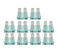 Opatiny Lot de 10 fusibles à lame de voiture 1 A 12 V - Fusible ATO ATC automobile pour véhicule, camion, moto - Fusibles ATO/ATC standard, matériau ABS, compatible avec la plupart des voitures