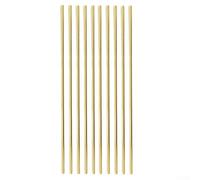 Opatiny Lot de 10 tiges de soudage en laiton basse température, 890-905 °C, pour cuivre, acier, carbure, 33 cm/13 ou 50 cm de longueur, 1,6 mm ou 2 mm de diamètre