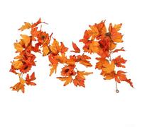 Opatiny Lot de 2 guirlandes lumineuses de tournesol de 3,4 m, guirlande LED en fil de cuivre, fonctionne avec piles pour décoration d'Halloween et de Noël