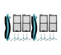 Opatiny Lot de 2 pièces de rechange pour aspirateur Cecotec pour aspirateur Conga 5090 5490 5690 6090 6490 7090 avec brosses principales, filtre, brosses latérales