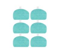 Opatiny Lot de 2 tampons de rechange pour nettoyeur vapeur Leifheit CleanTenso Power 2.0, en microfibre pour tête de balai compatible avec modèle 11940, 31,5 x 19,2 cm, bleu