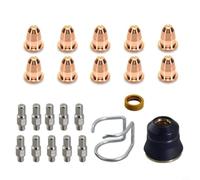 Opatiny Lot de 23 électrodes plasma et buse PR0110 PD0116-08 pour lampe torche Trafimet S45, compatible avec les cutters Klutch 275i 300i 375i 400iDV 600iHD