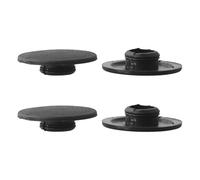 Opatiny Lot de 4 capuchons de poignée de rechange 1552862 pour attelage AL-KO AKS2004 AKS3004, couvercle de verrouillage direct en plastique pour attelage de remorque