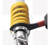 Opatiny Lot de 4 clés à crochet en C réglables avec poignée antidérapante pour écrous 38-42, APU16, ER32, ER40