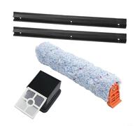 Opatiny Lot de 4 pièces de rechange pour aspirateur sans fil Ilife pour W90 avec brosse anti-peluches, filtres, grattoir en caoutchouc, pour tapis d'escalier