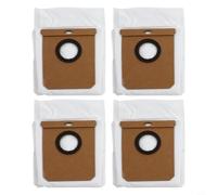Opatiny Lot de 4 sacs à poussière de rechange pour robot de balayage intelligent Karcher RCV 5 Plus de 3,5 l avec filtration 5 couches