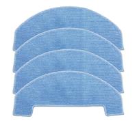 Opatiny Lot de 4 serpillères de rechange pour aspirateur robot Ultenic D10, chiffons de nettoyage en microfibre pour sol pour serpillère